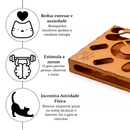 Brinquedo Inteligente Interativo Labirinto Indoor para Gatos - Coordenação e Diversão