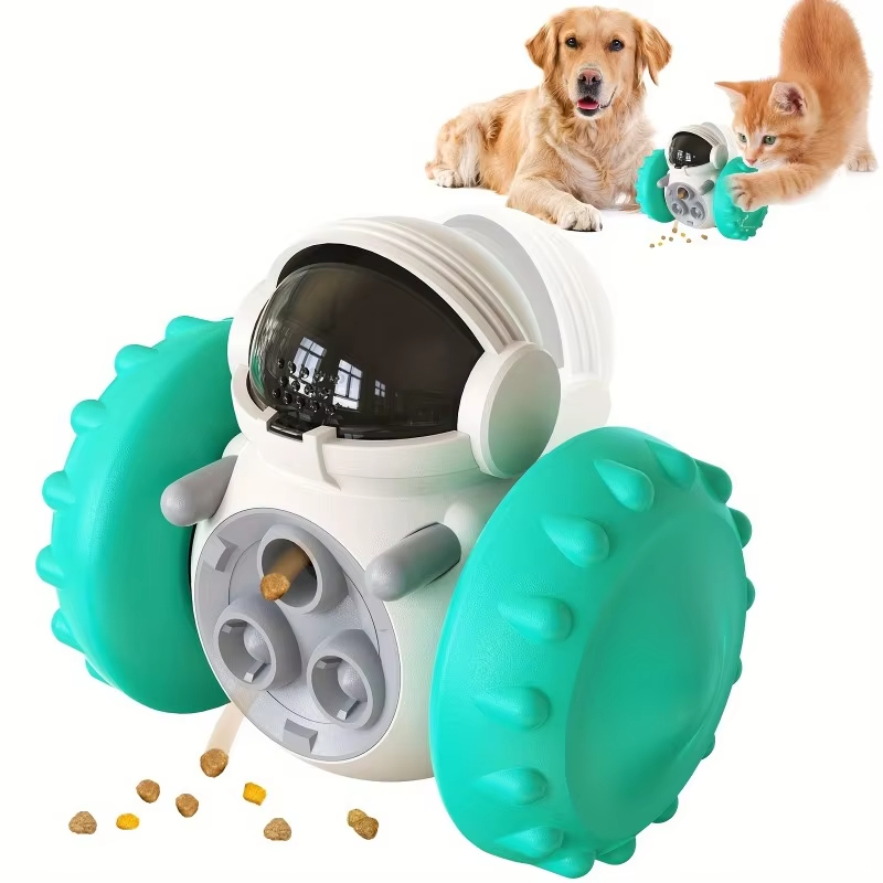 Brinquedo Interativo Gato E Cão Alimentador De Ração Pet